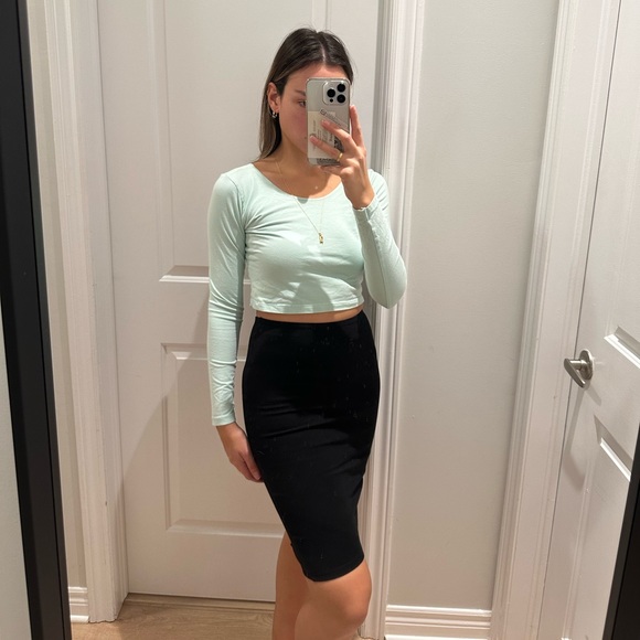 American Apparel ponte pencil skirt - Picture 2 of 5